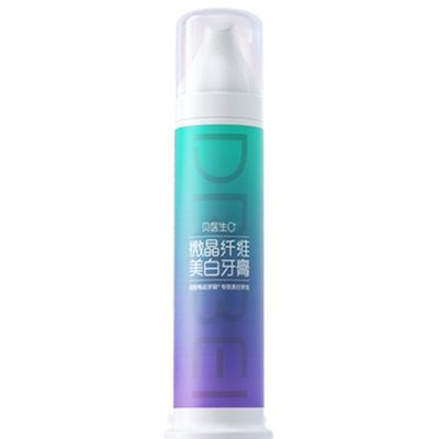 Recycled Toothpaste Tube Plastic Travel Toothpaste Vacuum Airless Pump Bottle