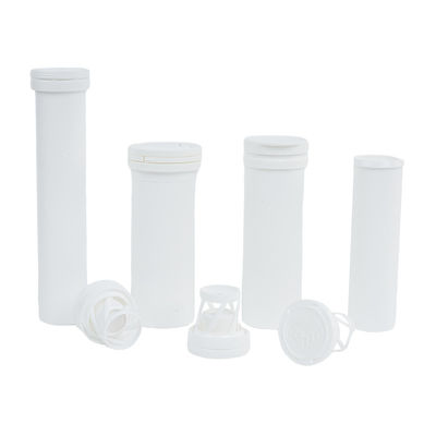Custom Vitamin C Tube Bottle with Effervescent Tablet Packaging and Offset Printing