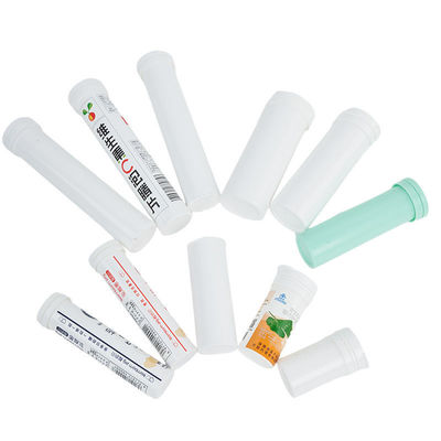 2024 Product Colorful Customized Design PP Empty Effervescent Tablets Tubes with Cap