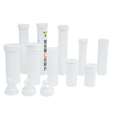 2024 Product Colorful Customized Design PP Empty Effervescent Tablets Tubes with Cap
