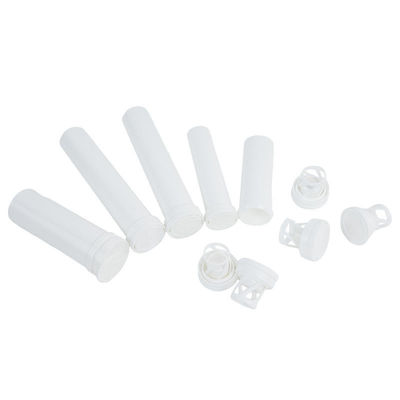 PP Medicine Pill Bottles Case Custom Long Empty Vitamin C Effervescent Tablet Tube
