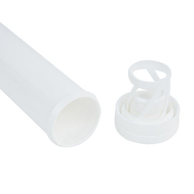 Customized PP Effervescent Tablet Tube With Flip Top Cap for Different Size Packaging
