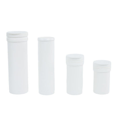 Customized PP Effervescent Tablet Tube With Flip Top Cap for Different Size Packaging