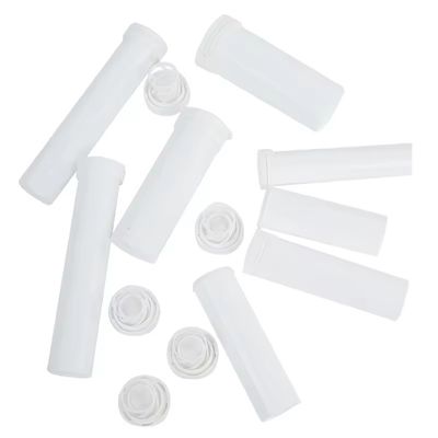 Customized Logo Food Grade PP Matte Surface Handling Effervescent Tablet Bottle for Storag