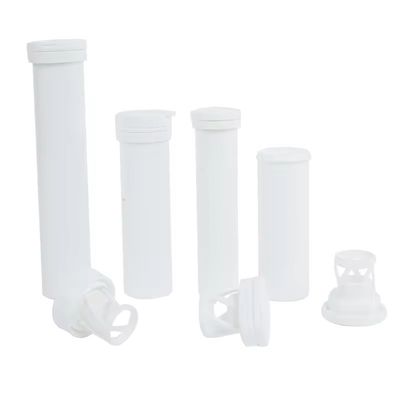 Customized Logo Food Grade PP Matte Surface Handling Effervescent Tablet Bottle for Storag