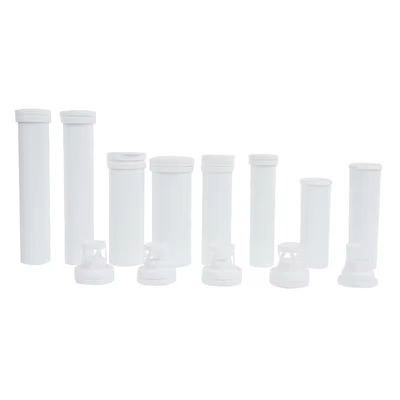 Matte Surface PP Plastic Effervescent Container for Clean VC Candies 50ml 60ml 70ml 80ml