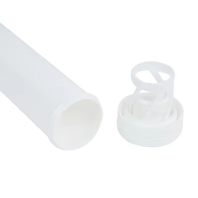 Private Label Custom Tube Vitamin C Effervescent Tablet Bottles with PP Collar Material Injection Molding