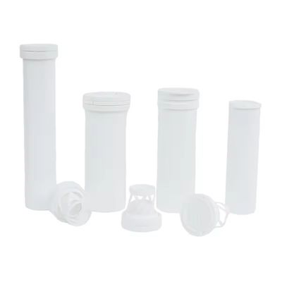 2024 Manufactory White Pill Box for Vitamin C Effervescent Tablets in PP Material