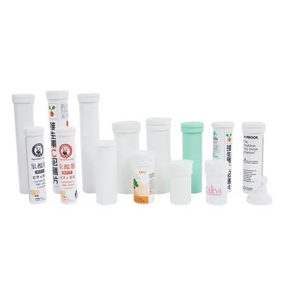 2024 Manufactory White Pill Box for Vitamin C Effervescent Tablets in PP Material