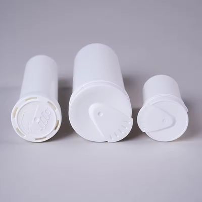Empty White Straight Packaging Candy Tube for Vitamin C Pills and Effervescent Tablets