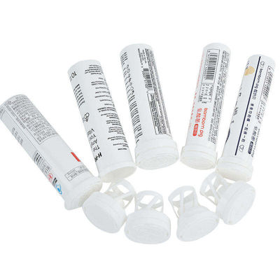 Empty Food Grade PP 29mm OD and 99mm Height Tube for Tablet Packaging with desiccant