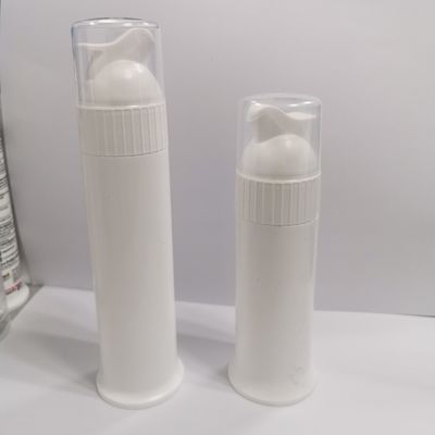 Empty Plastic Pump Dispensers Toothpaste Airless Bottles With Logo And Color Customized