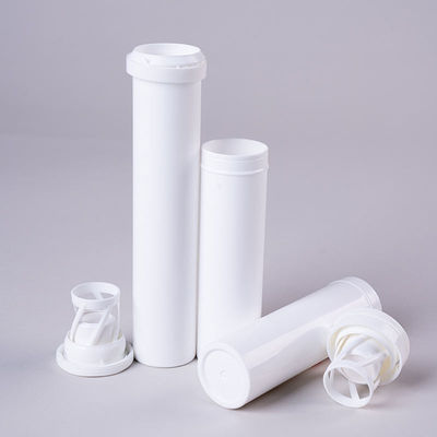 Colorful Twist Lock Cover Effervescent Tablet Tube for Vitamin C Candy Medicine Packaging