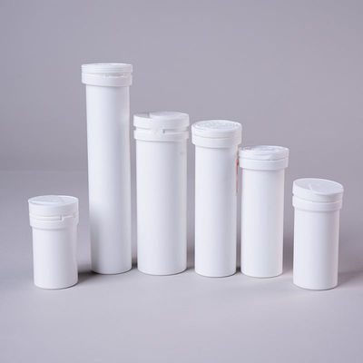Colorful Twist Lock Cover Effervescent Tablet Tube for Vitamin C Candy Medicine Packaging