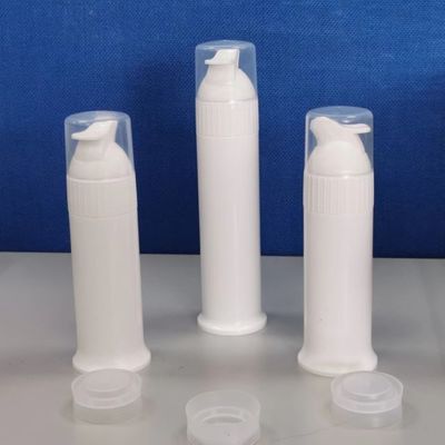 One-hand Operation Eco-friendly PP Materials Pump Bottles Toothpaste Logo Customized 100ml